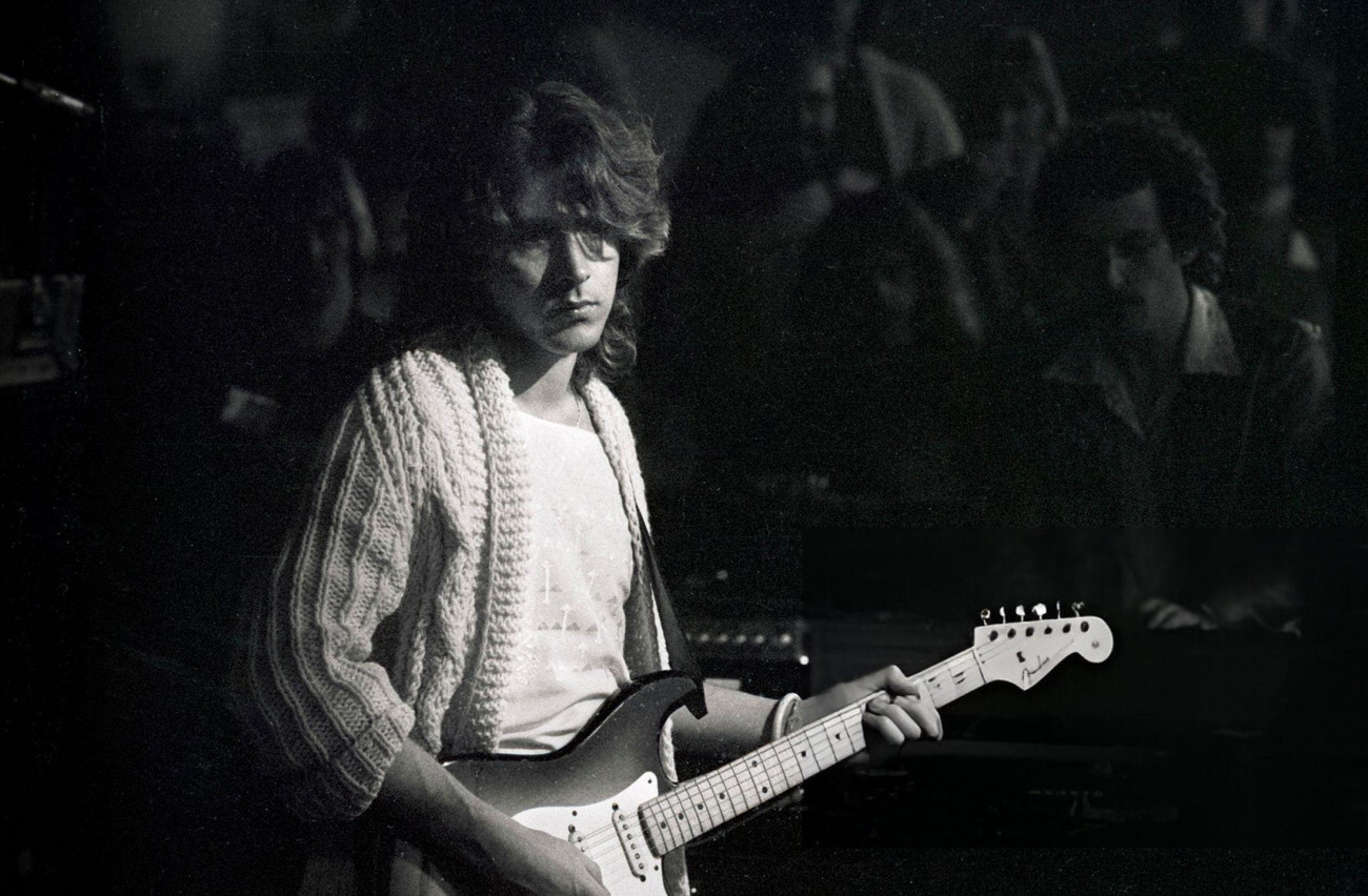Mick Taylor Of The Rolling Stones Performing Live In Cologne, Germany, During Their 1973 European Tour.