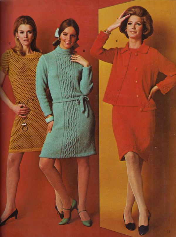 From Pastel Perfection To Earthy Elegance: A Look At The World Of Women'S Knitted Sweaters In The 1960S