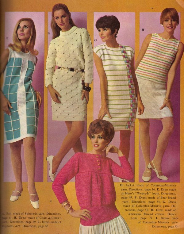 From Pastel Perfection To Earthy Elegance: A Look At The World Of Women'S Knitted Sweaters In The 1960S