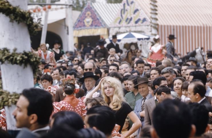 Fabulous Vintage Photos Of Brigette Bardot In Spain, 1958