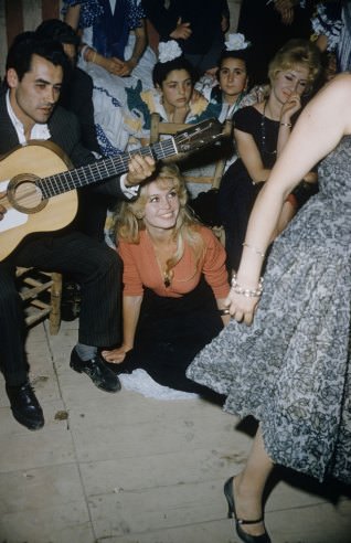 Fabulous Vintage Photos Of Brigette Bardot In Spain, 1958