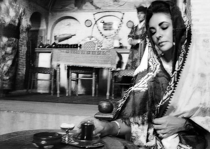 Elizabeth Taylor In Iran 1976