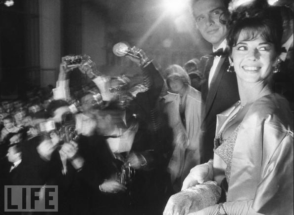 Warren Beatty And Natalie Wood Are Caught By The Paparazzi At The Cannes Film Festival, 1962.