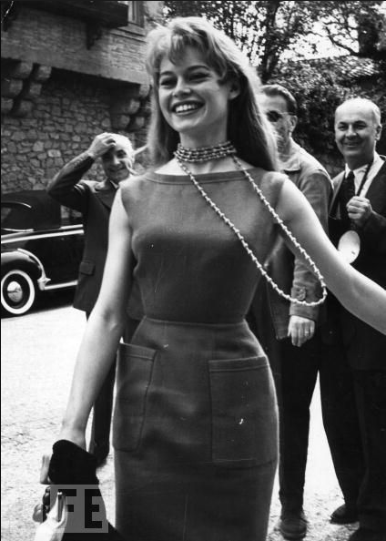 Brigitte Bardot Arrives At The Cannes Film Festival, 1956.