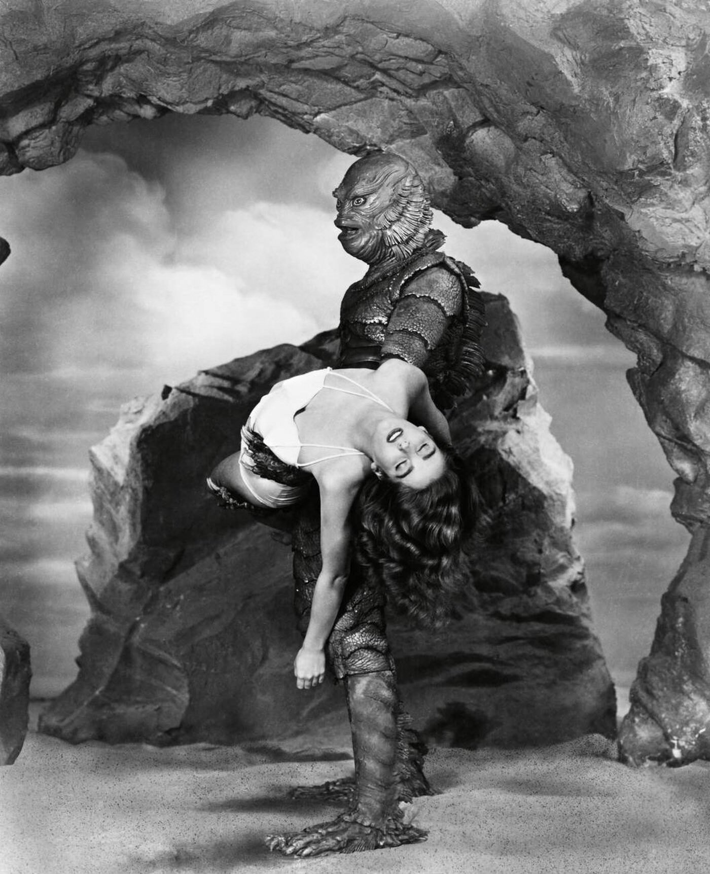 Julie Adams In 'Creature From The Black Lagoon', 1954.