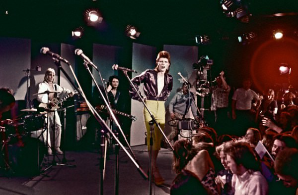 David Bowie &Amp;Amp; Mick Ronson, 1973.