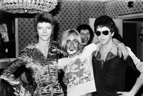 David Bowie (Ziggy Stardust), Iggy Pop &Amp;Amp; Lou Reed, 1972.