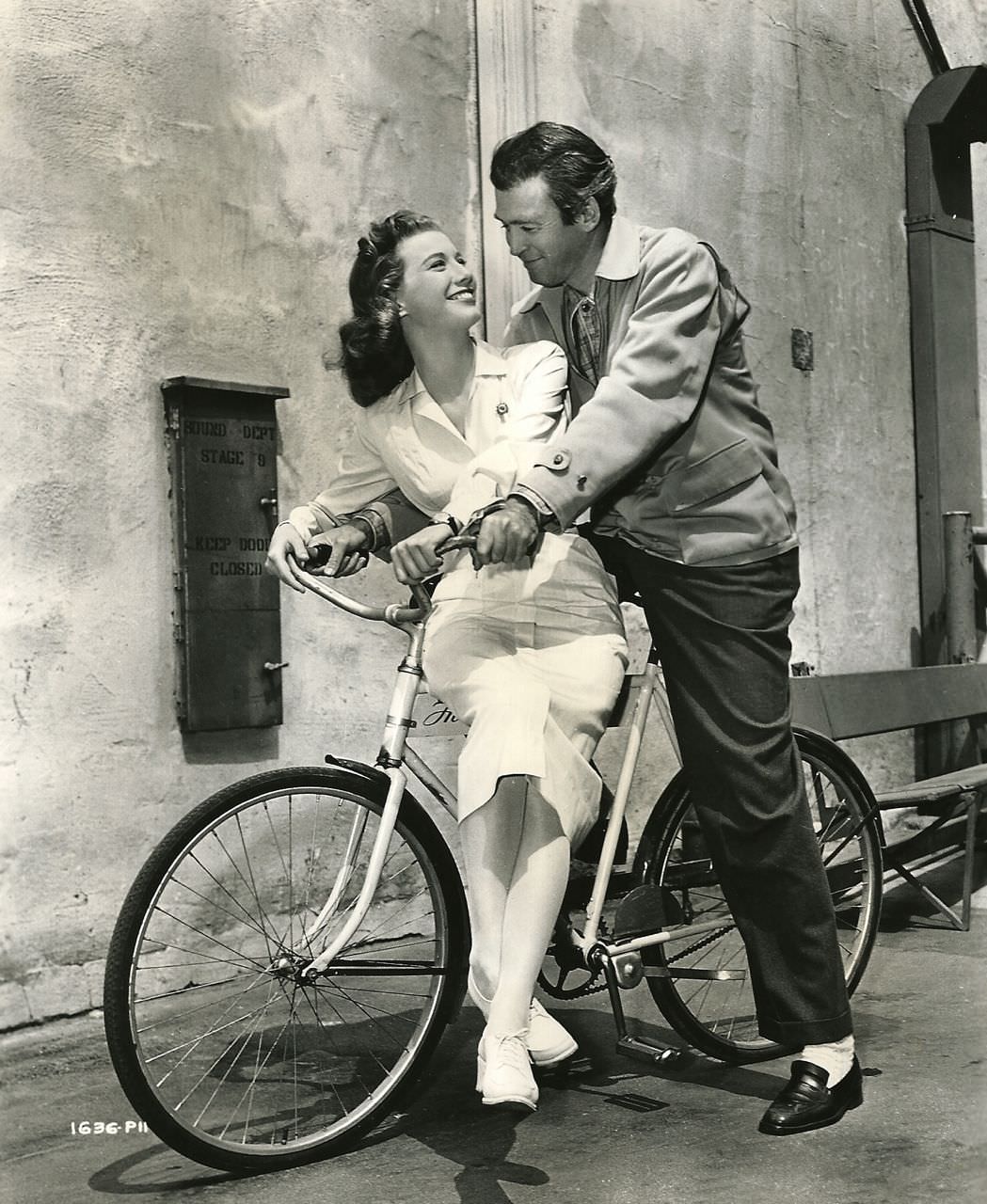 James Stewart And Peggy Dow, 1950
