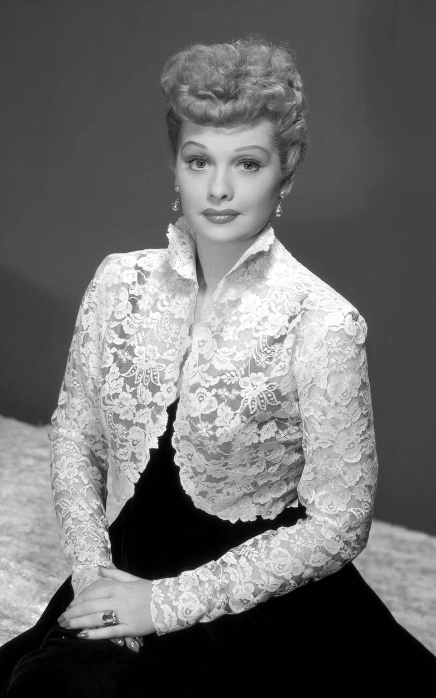 Lucille Ball In The &Amp;Quot;I Love Lucy&Amp;Quot; Episode &Amp;Quot;Face To Face&Amp;Quot;, 1955.
