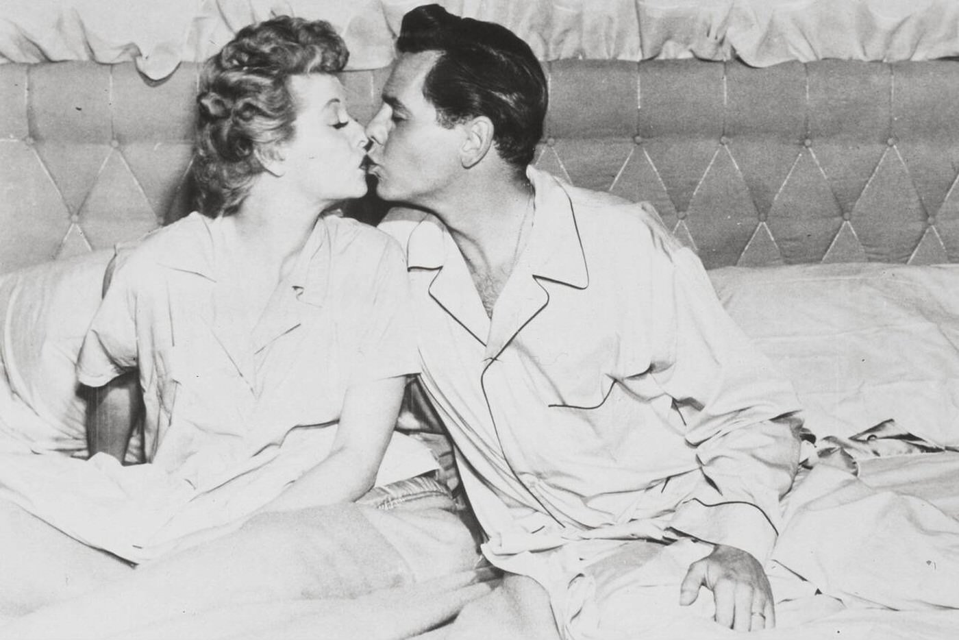 Lucille Ball And Desi Arnaz In &Amp;Quot;I Love Lucy&Amp;Quot;, 1951.