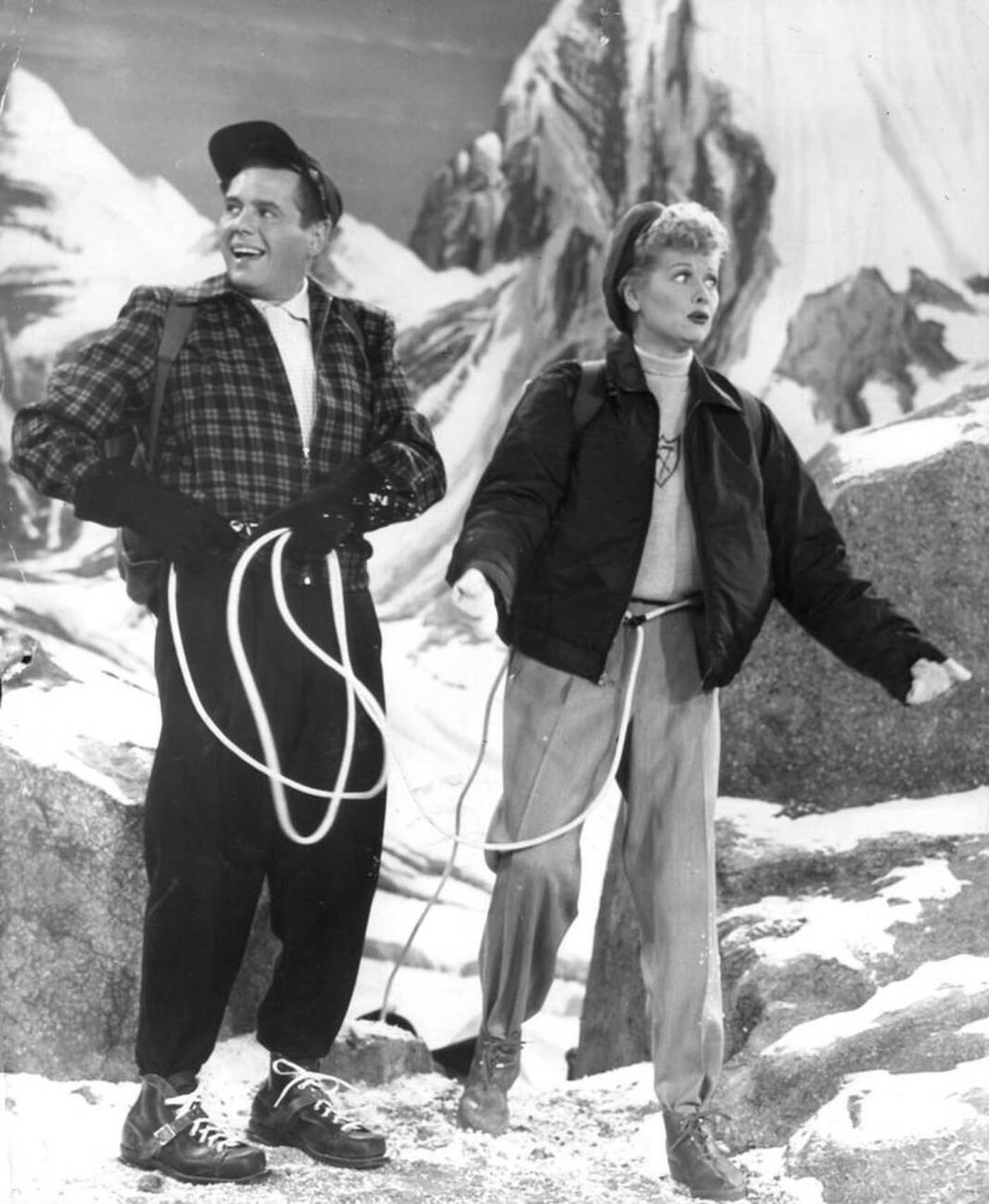 A Scene From &Amp;Quot;I Love Lucy&Amp;Quot;, 1956.