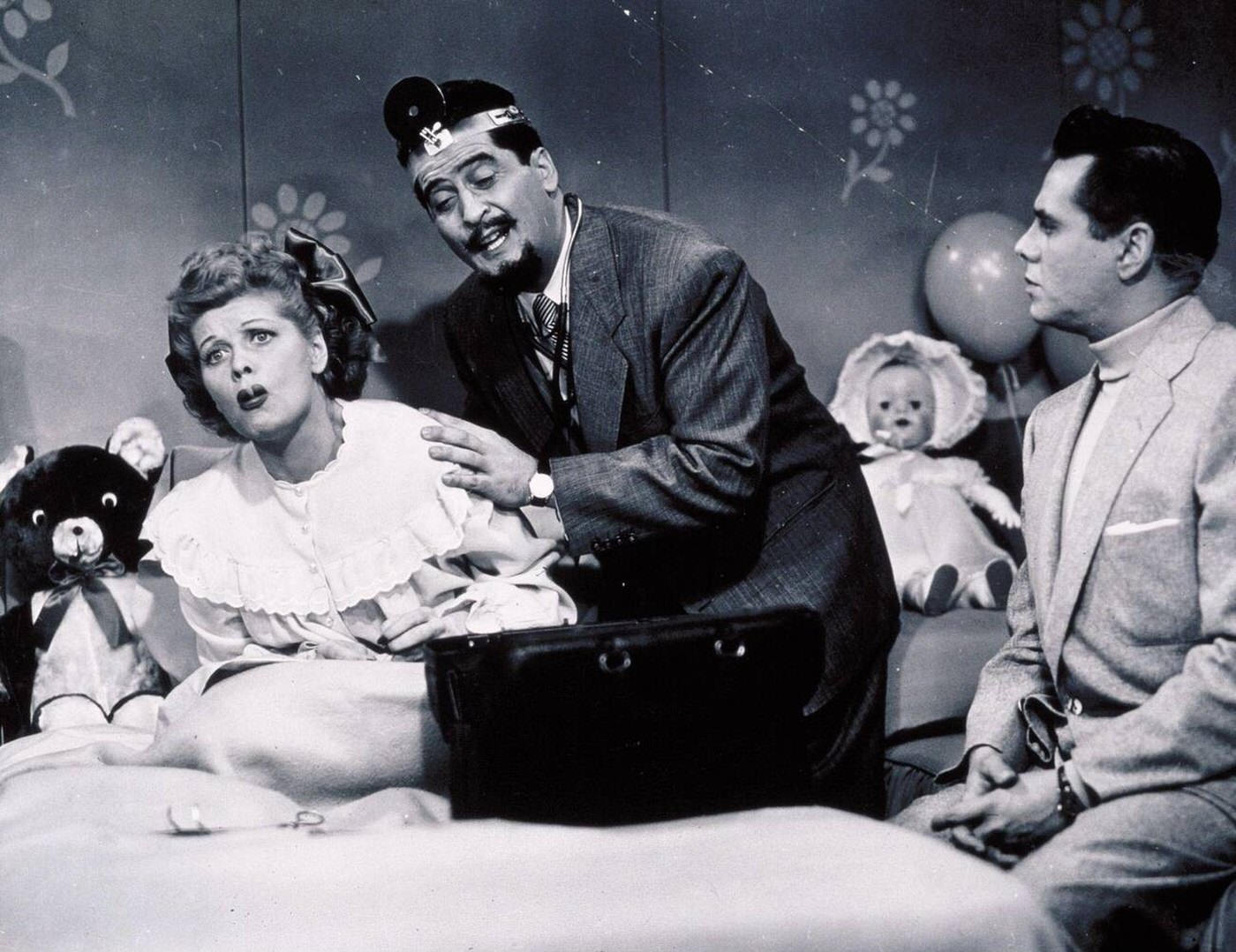 Lucille Ball And Desi Arnaz In &Amp;Quot;I Love Lucy&Amp;Quot;, 1951.