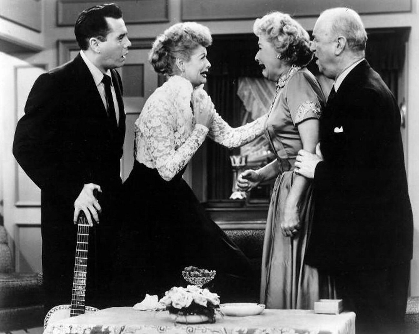 A Scene From &Amp;Quot;I Love Lucy&Amp;Quot;, 1955.