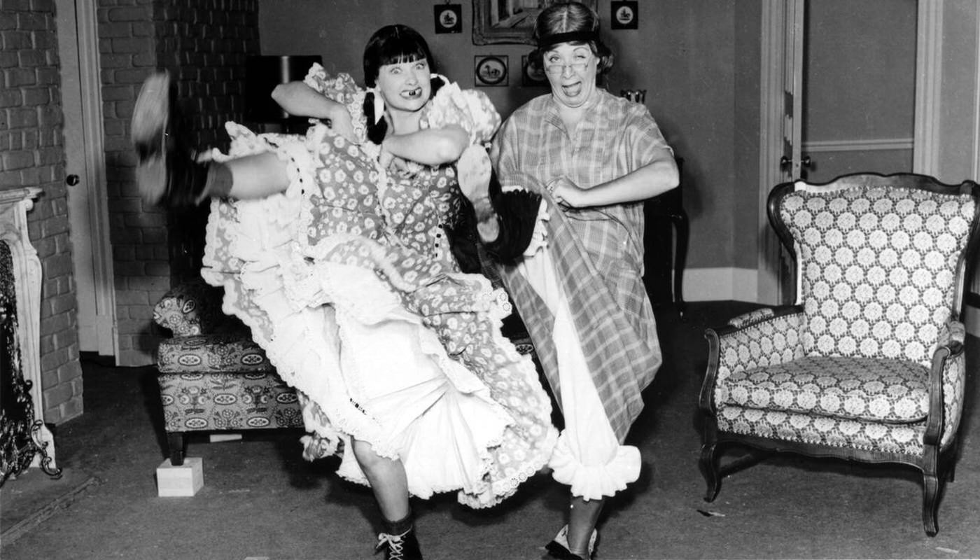 Lucille Ball And Vivian Vance In &Amp;Quot;I Love Lucy&Amp;Quot;, 1950S.