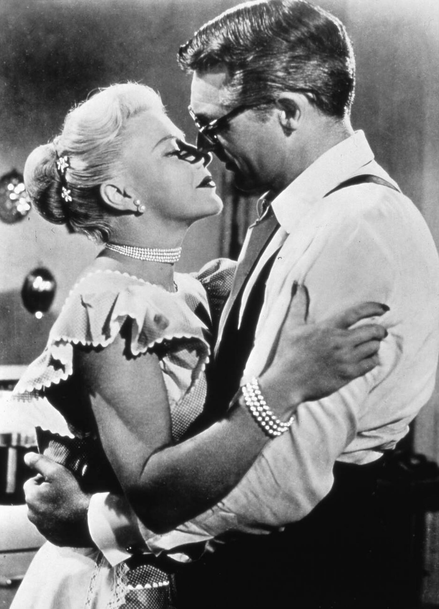 Cary Grant And Ginger Rogers In 'Monkey Business', 1952.