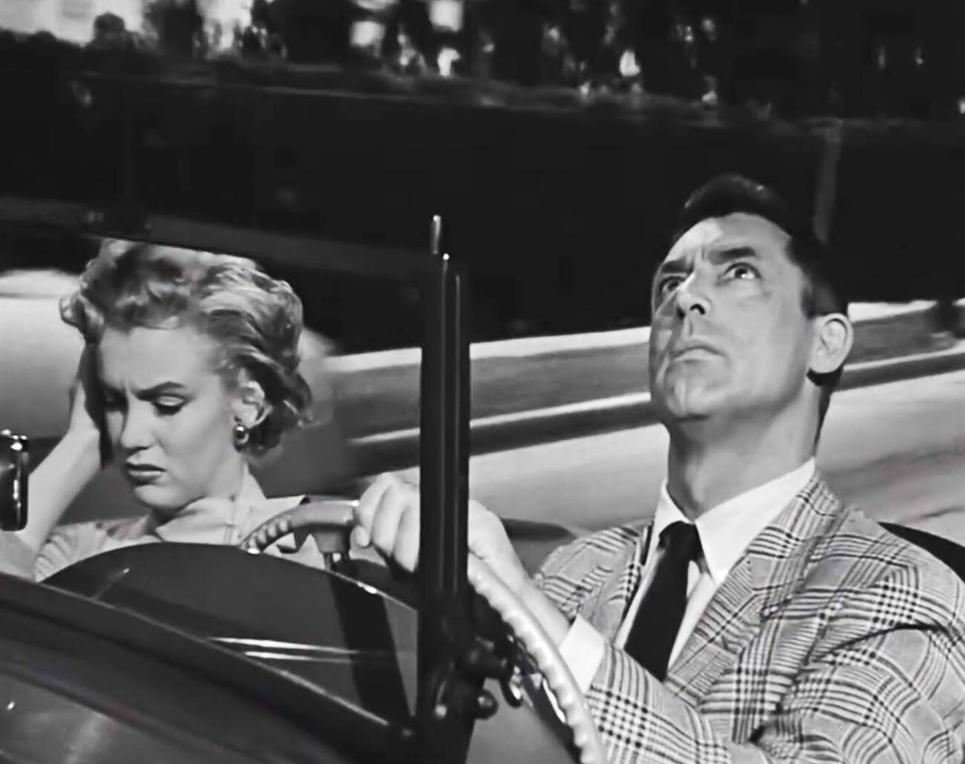 Marilyn Monroe And Cary Grant In 'Monkey Business', 1952.