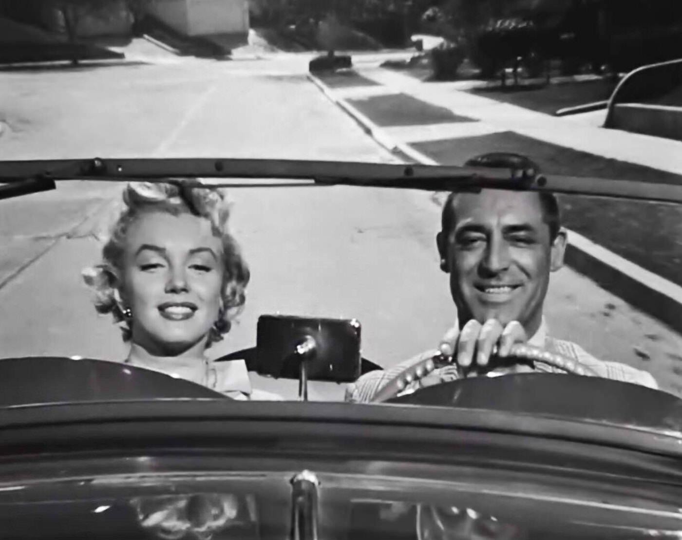Marilyn Monroe And Cary Grant In 'Monkey Business', 1952.