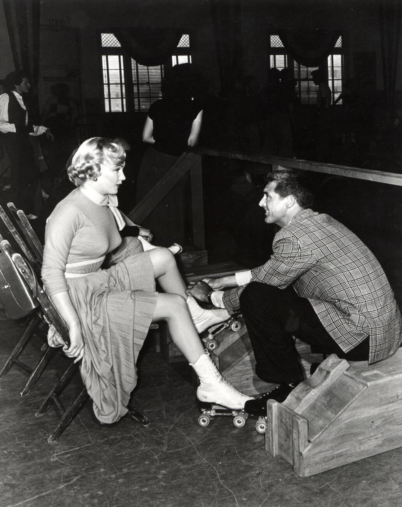Marilyn Monroe And Cary Grant In 'Monkey Business', 1952.