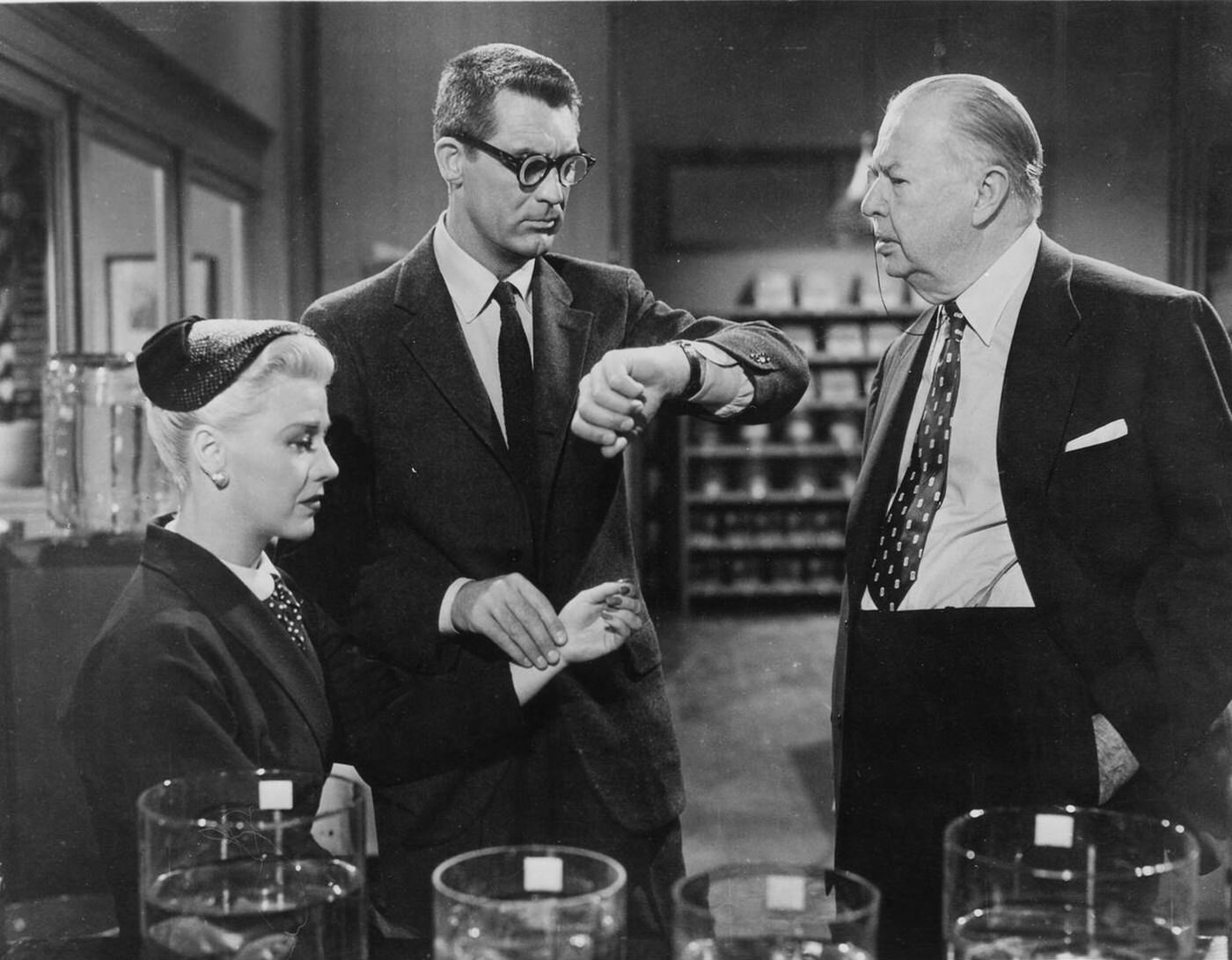 Ginger Rogers, Cary Grant, And Charles Coburn In 'Monkey Business', 1952.