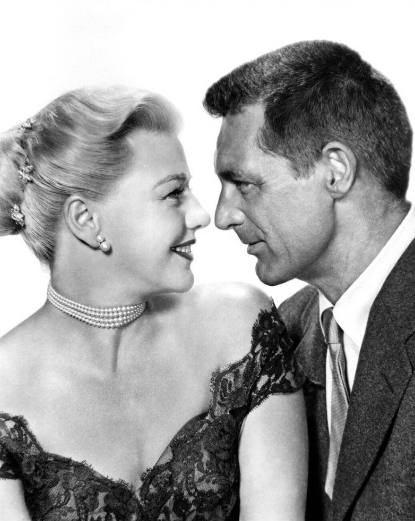 Cary Grant And Ginger Rogers In 'Monkey Business', 1952.
