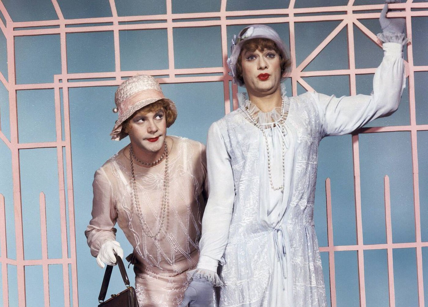 Jack Lemmon And Tony Curtis In &Amp;Quot;Some Like It Hot&Amp;Quot;, 1959.