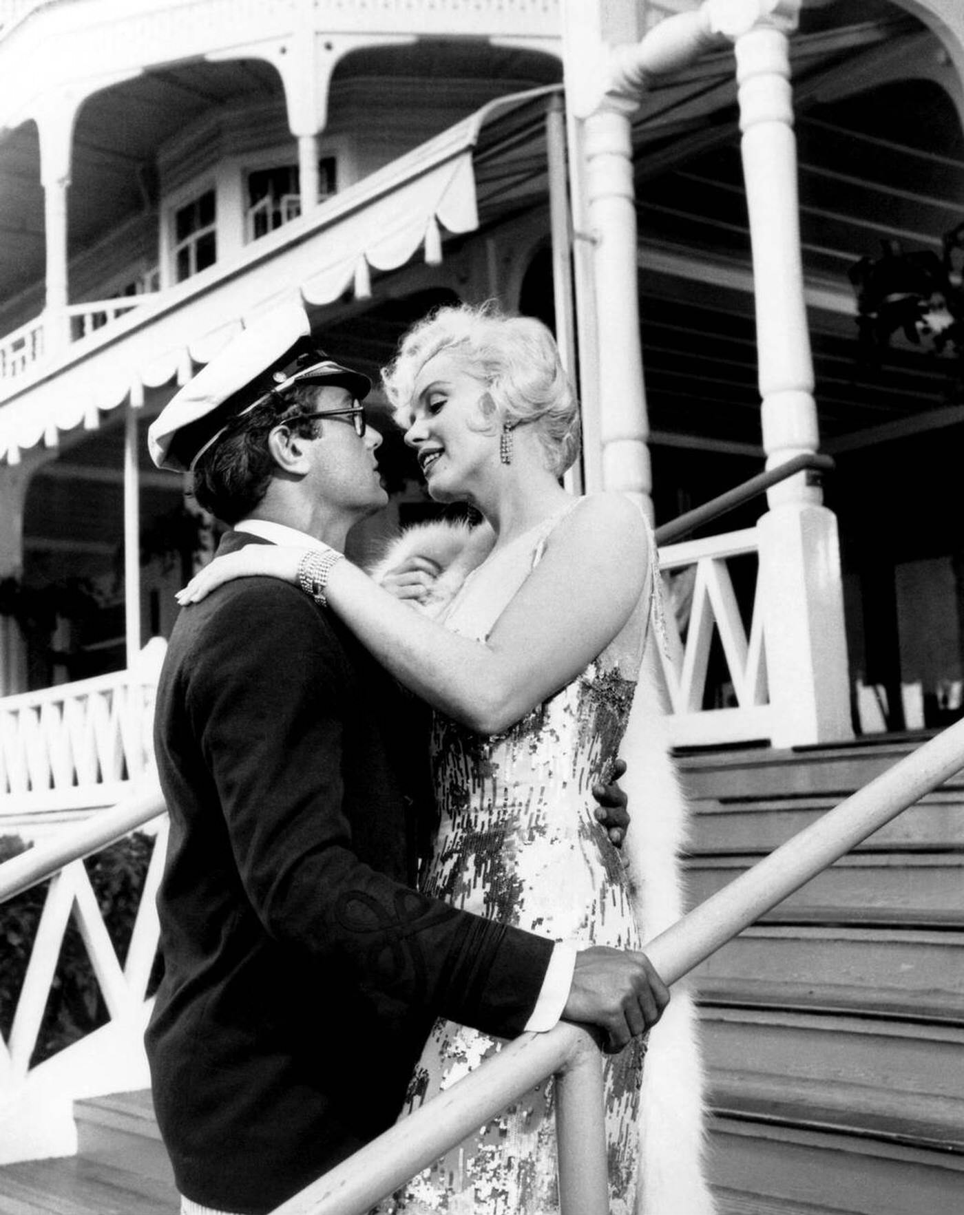 Marilyn Monroe And Tony Curtis In &Amp;Quot;Some Like It Hot&Amp;Quot;, 1959.