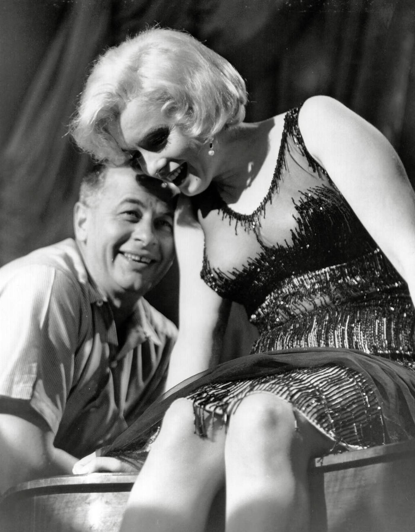 Marilyn Monroe During The Making Of &Amp;Quot;Some Like It Hot&Amp;Quot;, 1959.