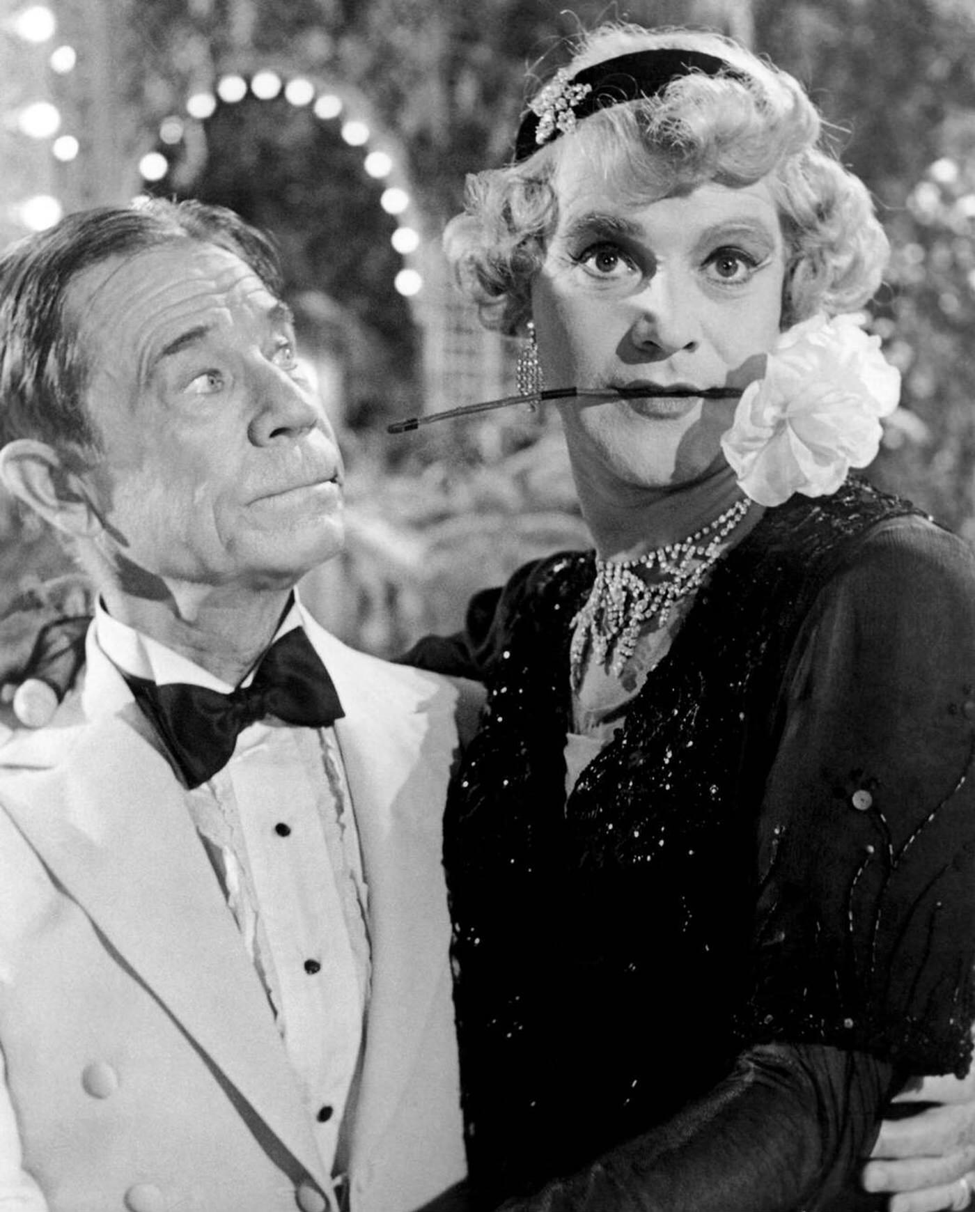 Jack Lemmon And Joe E. Brown In &Amp;Quot;Some Like It Hot&Amp;Quot;, 1959.