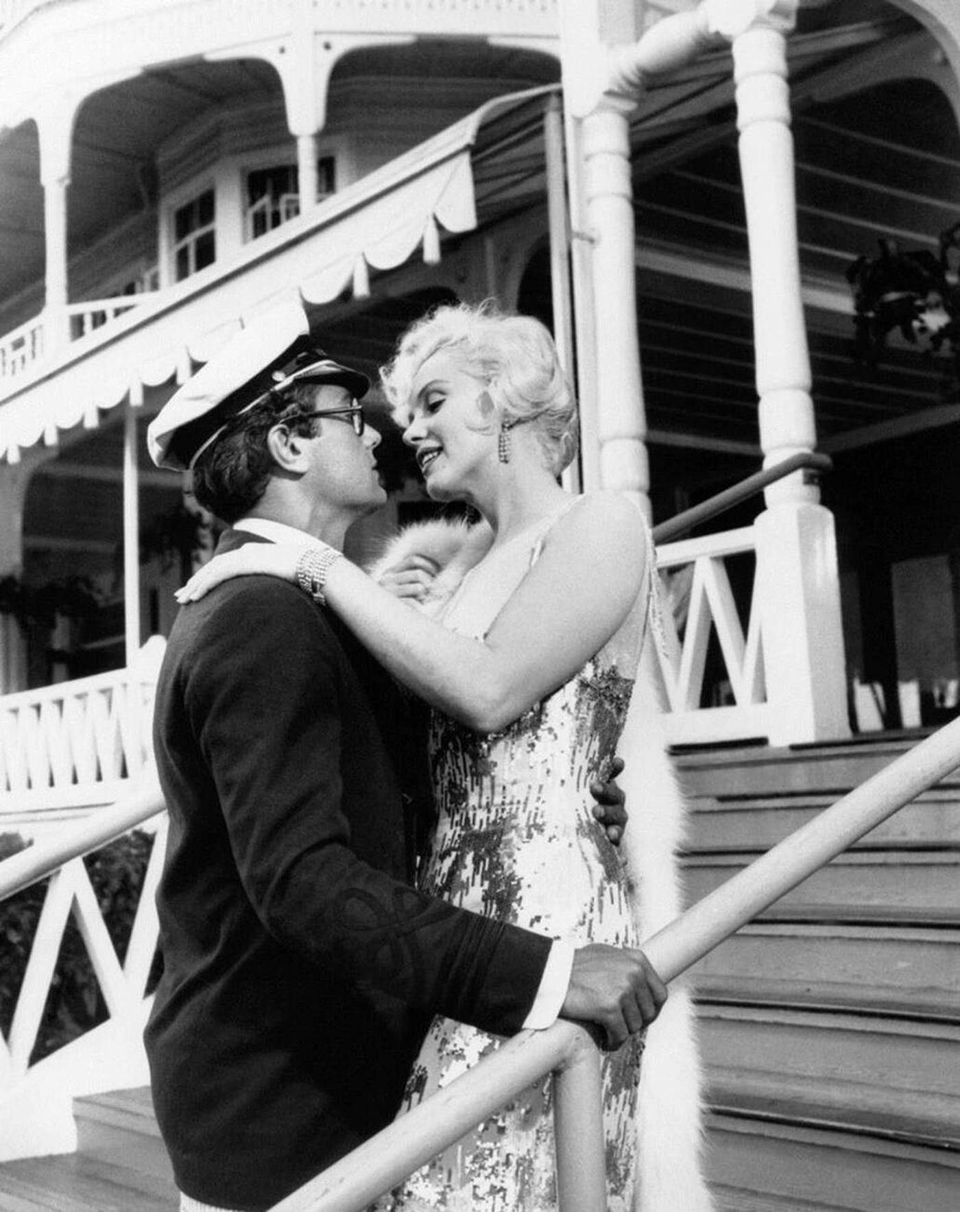 Marilyn Monroe And Tony Curtis In &Amp;Quot;Some Like It Hot&Amp;Quot;, 1959.