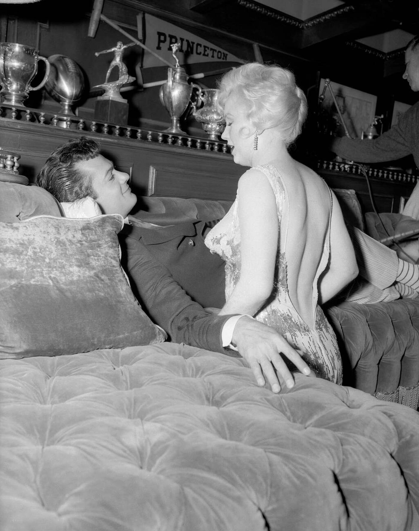 Tony Curtis, Jack Lemmon, And Marilyn Monroe In &Amp;Quot;Some Like It Hot&Amp;Quot;, 1959.