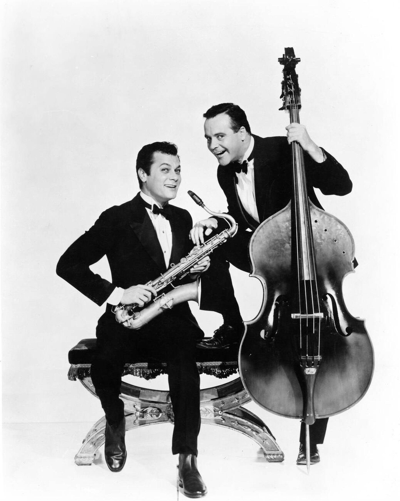 Tony Curtis And Jack Lemmon In &Amp;Quot;Some Like It Hot&Amp;Quot;, 1959.