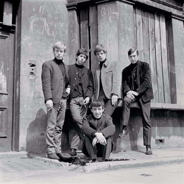 The Rolling Stones' Very First Photoshoot: Philip Townsend Captures The Band'S Humble Beginnings (1962)
