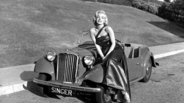 Marilyn Monroe With Cars