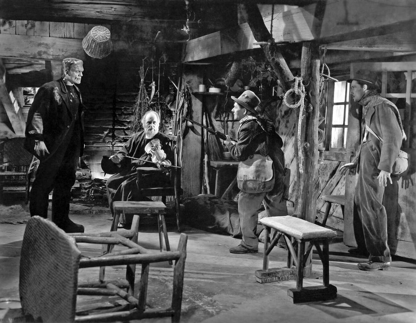 Boris Karloff In 'Bride Of Frankenstein', 1935.