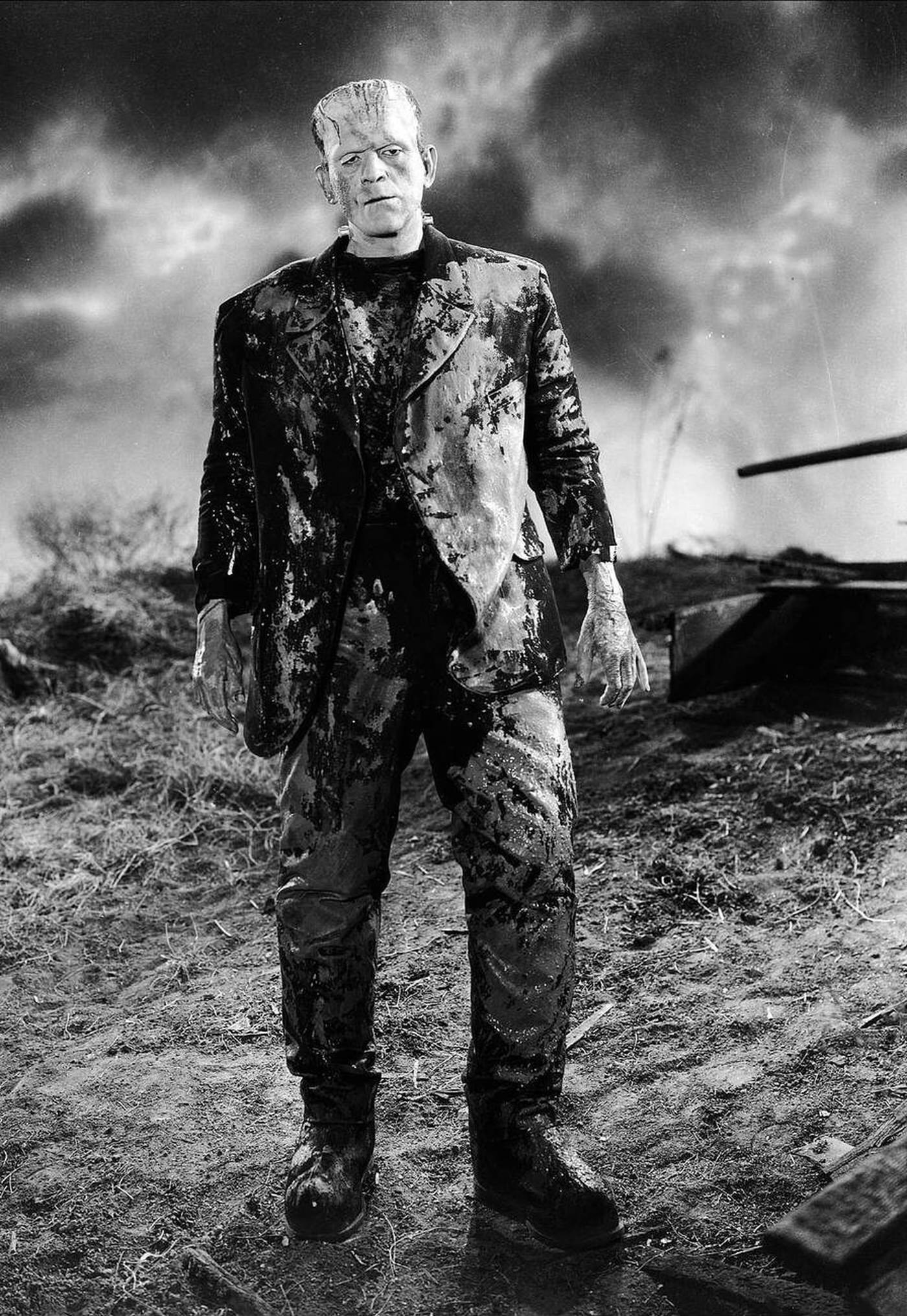 Boris Karloff In 'Bride Of Frankenstein', 1935.