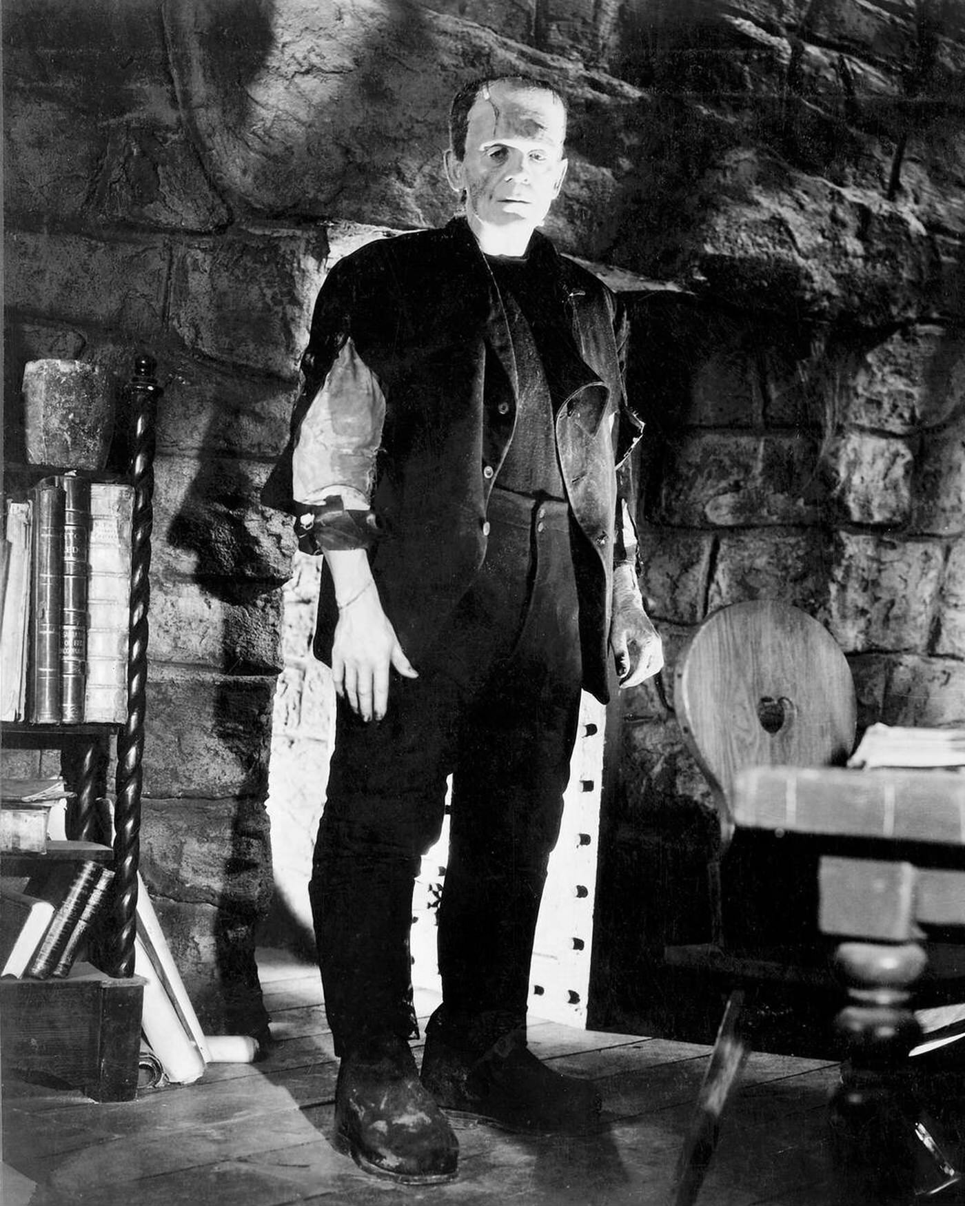 Boris Karloff In 'The Bride Of Frankenstein', 1935.