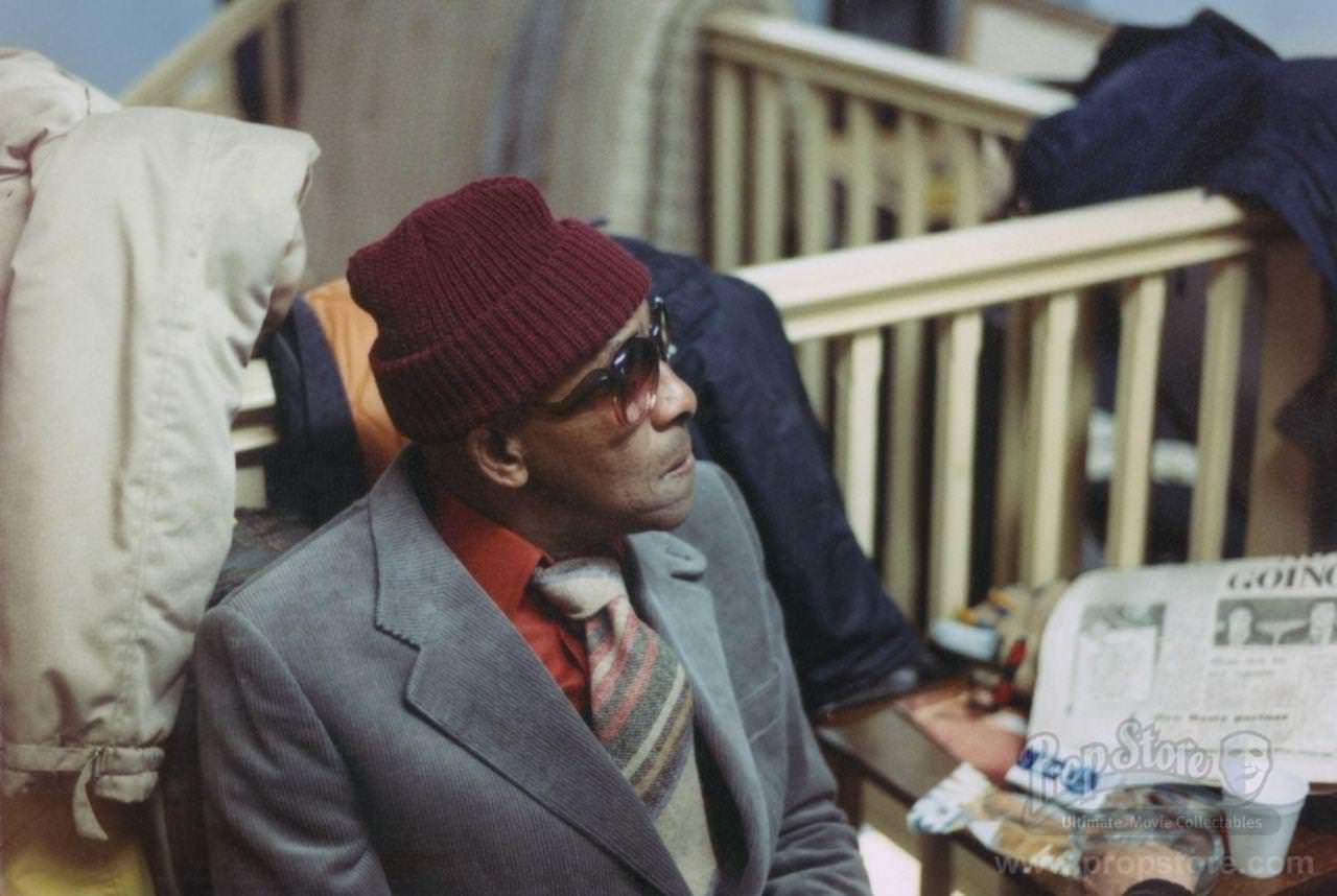 Scatman Crothers On Set.