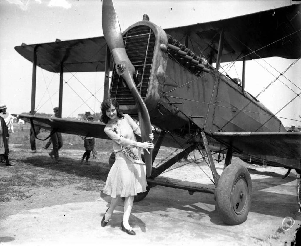 Mae Greene, 18, Was Chosen As Miss Chicago 1926.