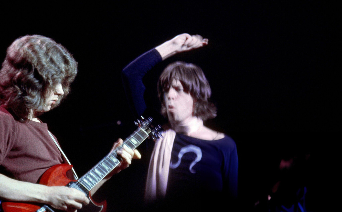 The Rolling Stones Performing At The Altamont Free Concert, 1969.