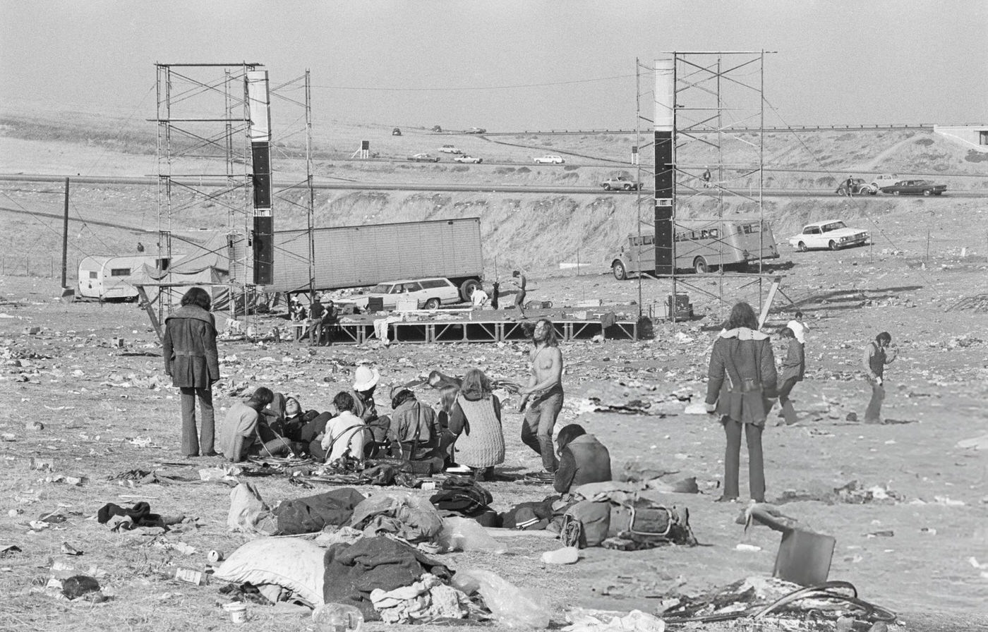 Trash At Altamont Speedway After The Altamont Free Concert, 1969.