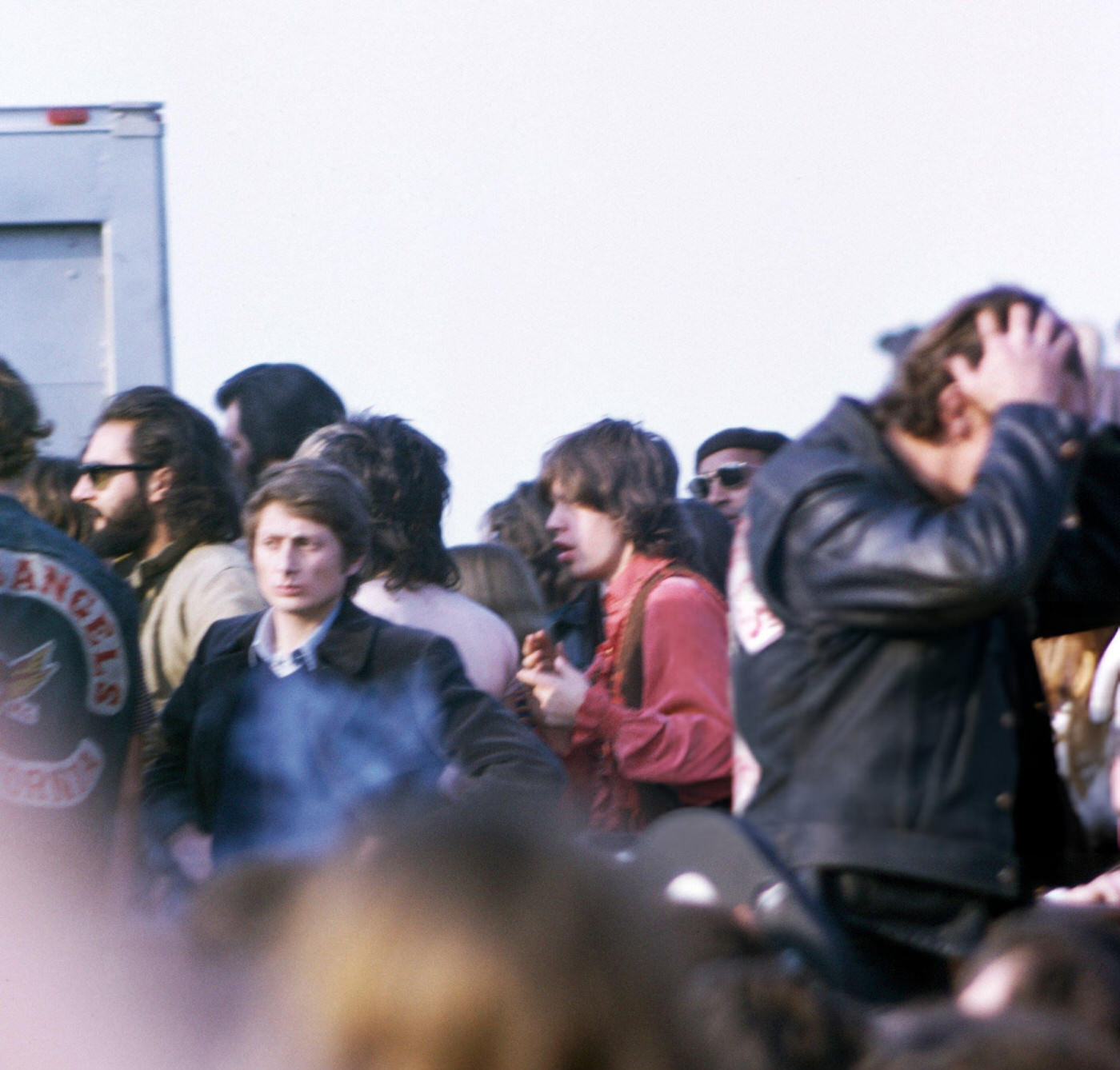 Mick Jagger Hearing The News Of A Fan'S Death At The Altamont Free Concert, 1969.