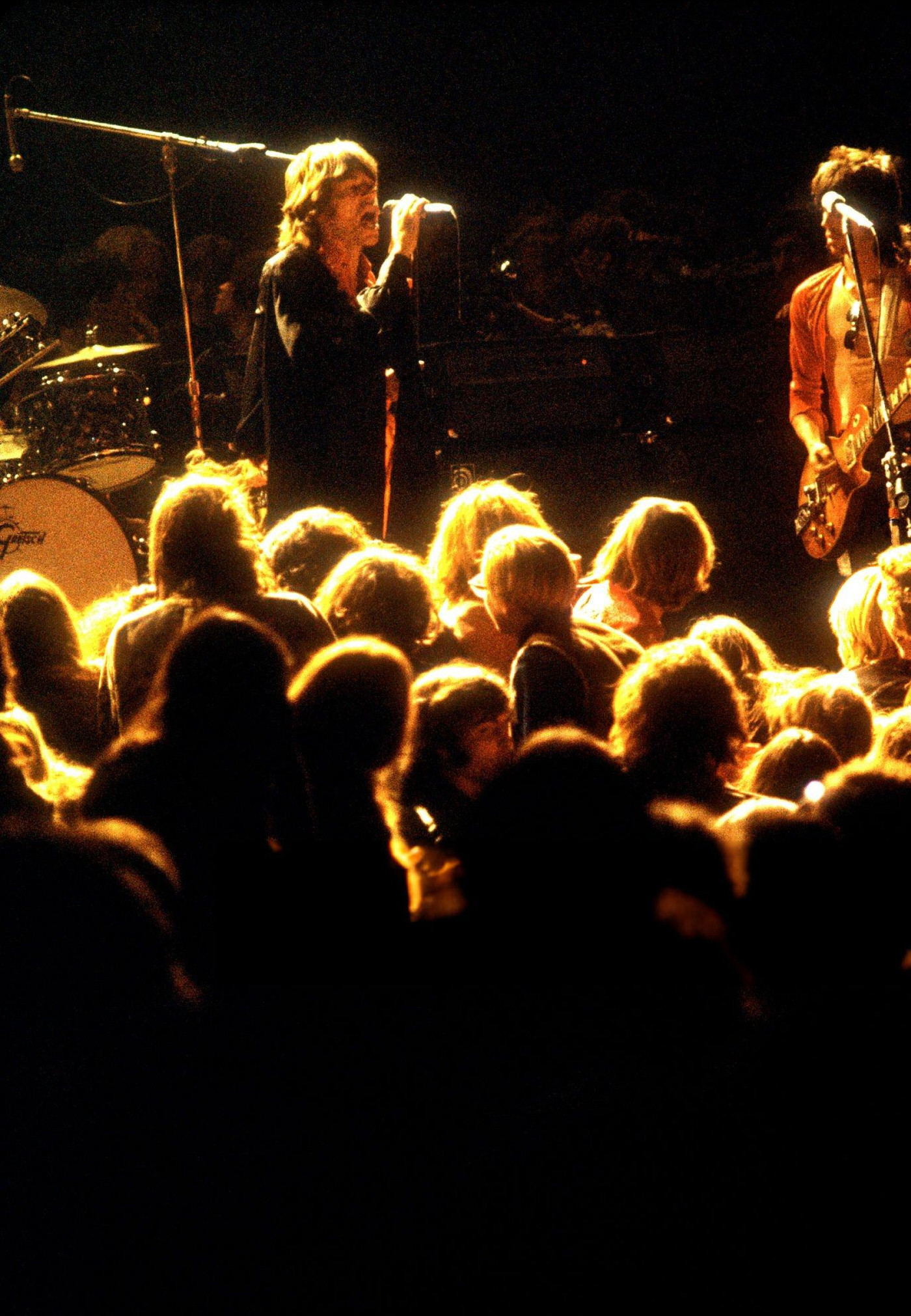 Mick Jagger Performing At The Altamont Speedway Free Festival, 1969.
