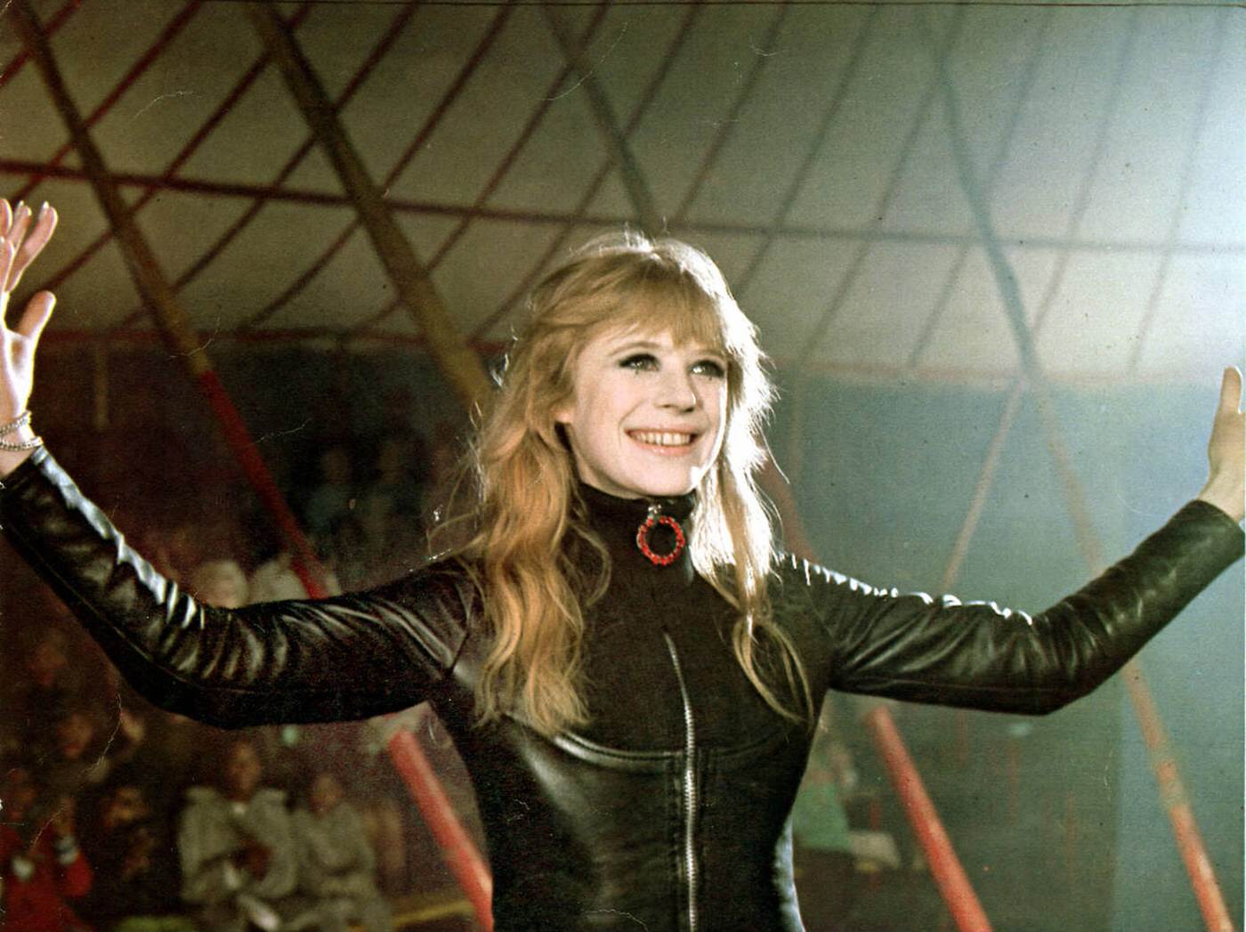 Marianne Faithfull In Girl On A Motorcycle, 1968.
