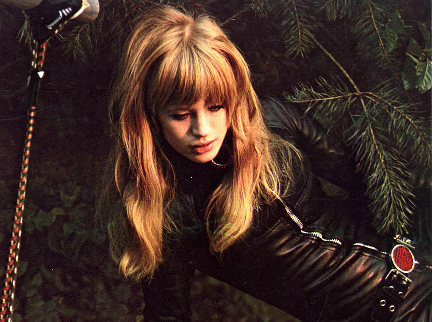 Girl On A Motorcycle.