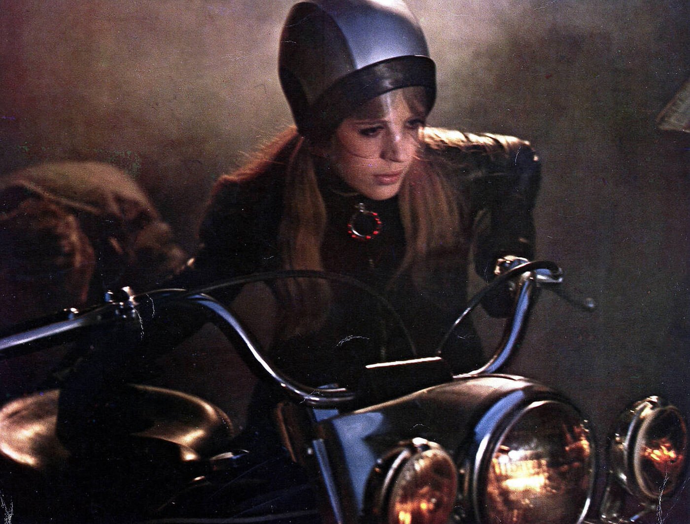 Girl On A Motorcycle.