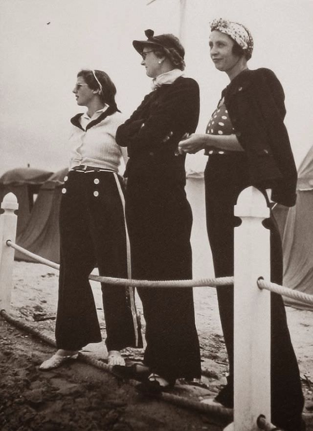 The 1930S Fashion Rebel: Super High-Waist Wide-Leg Trousers That Changed Women’s Style Forever