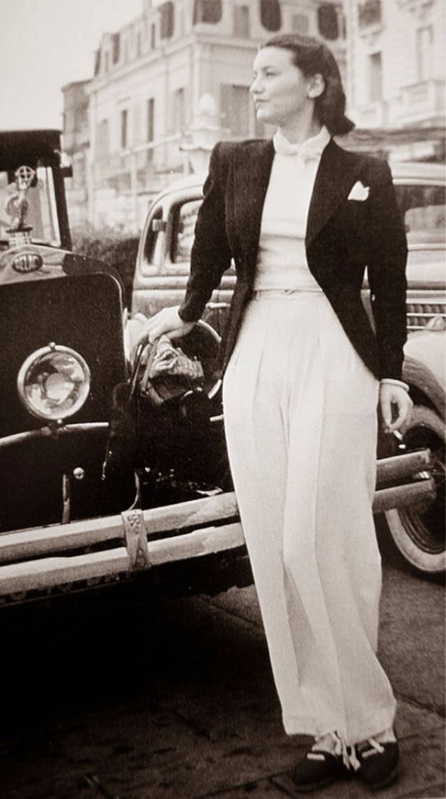The 1930S Fashion Rebel: Super High-Waist Wide-Leg Trousers That Changed Women’s Style Forever