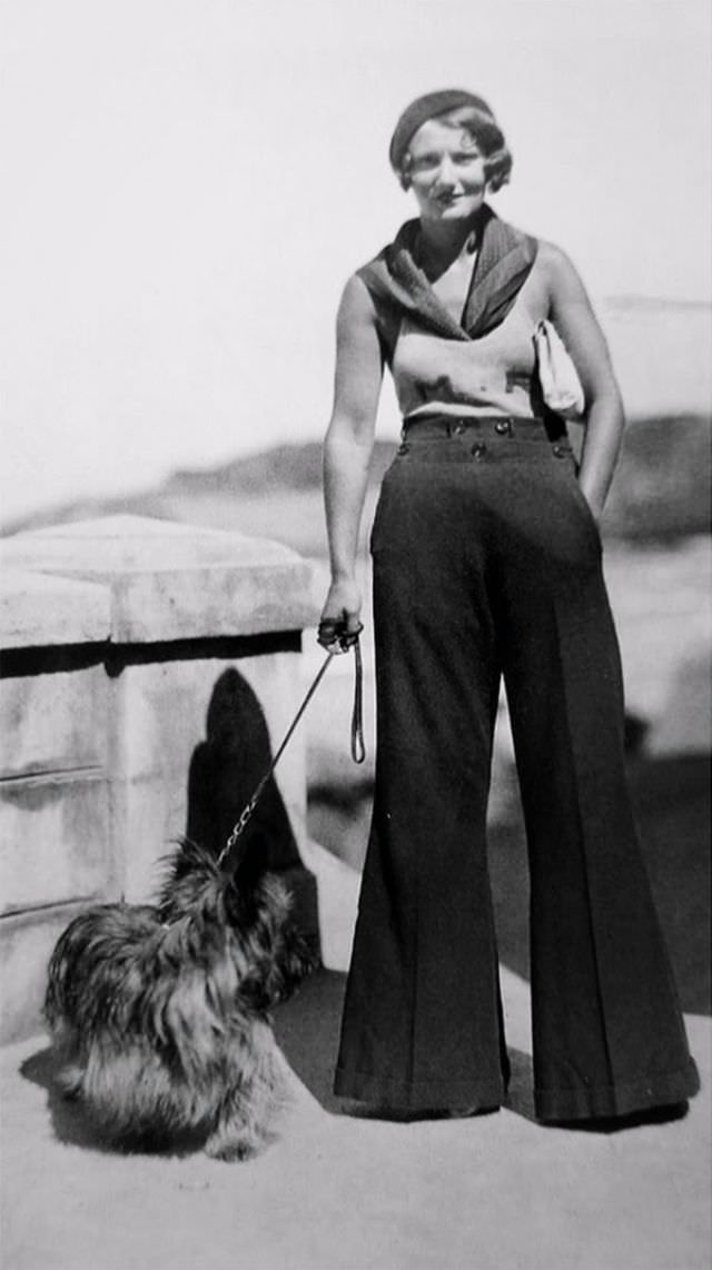 The 1930S Fashion Rebel: Super High-Waist Wide-Leg Trousers That Changed Women’s Style Forever