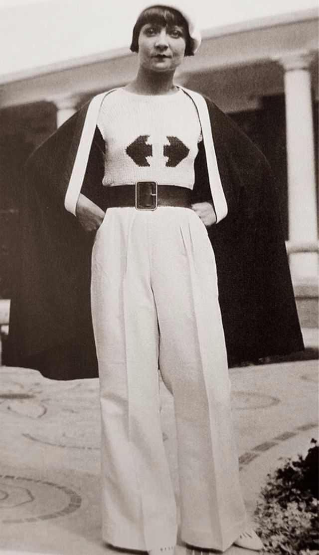 The 1930S Fashion Rebel: Super High-Waist Wide-Leg Trousers That Changed Women’s Style Forever