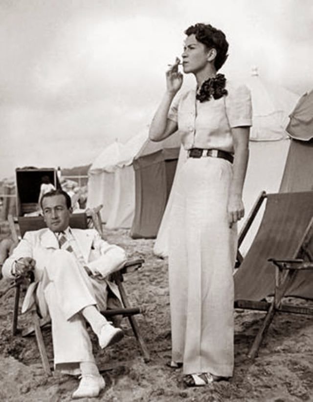 The 1930S Fashion Rebel: Super High-Waist Wide-Leg Trousers That Changed Women’s Style Forever